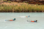 Short cut back to the rafts